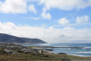 A picture of the Barra coastline